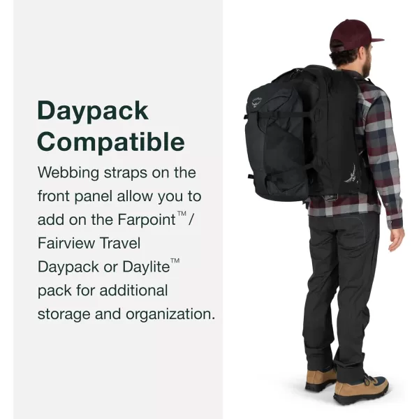 Osprey Farpoint Mens Wheeled Travel Pack 65L Black One SizeBlack