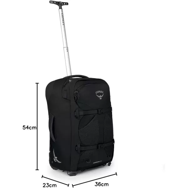Osprey Farpoint Mens Wheeled Travel Pack 65L Black One SizeBlack