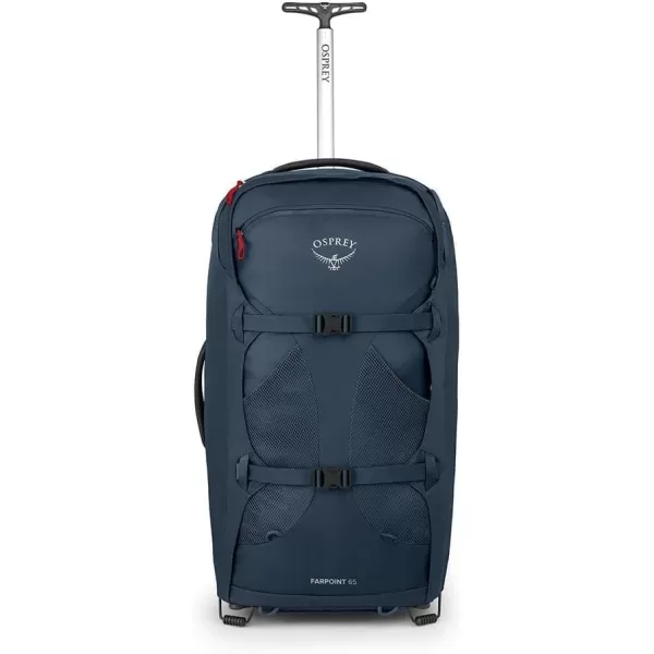 Osprey Farpoint Mens Wheeled Travel Pack 65L Black One SizeMuted Space Blue