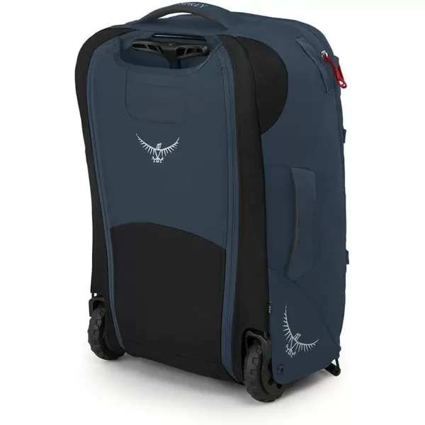 Osprey Farpoint Mens Wheeled Travel Pack 65L Black One SizeMuted Space Blue