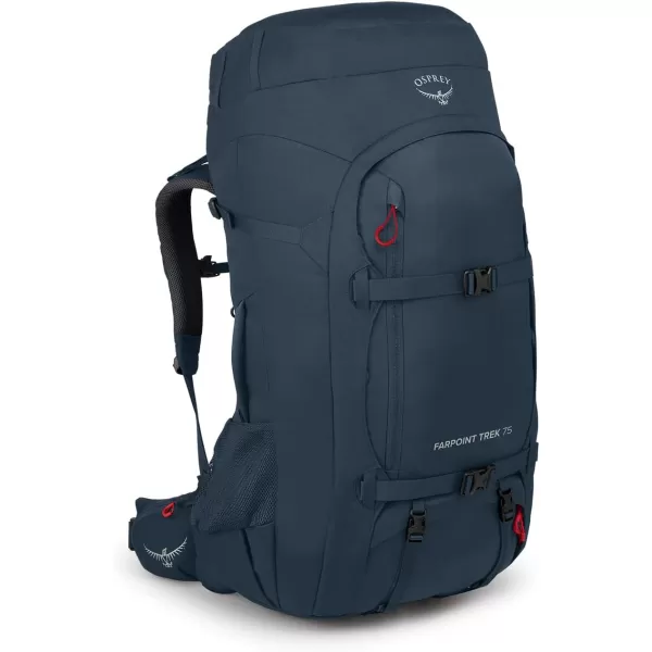 Osprey Farpoint Trek 55L Mens Travel Backpack Muted Space BlueMuted Space Blue