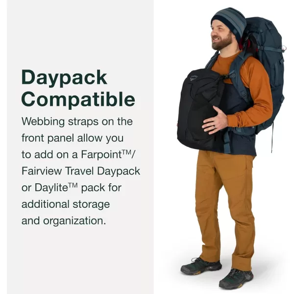 Osprey Farpoint Trek 55L Mens Travel Backpack Muted Space BlueMuted Space Blue