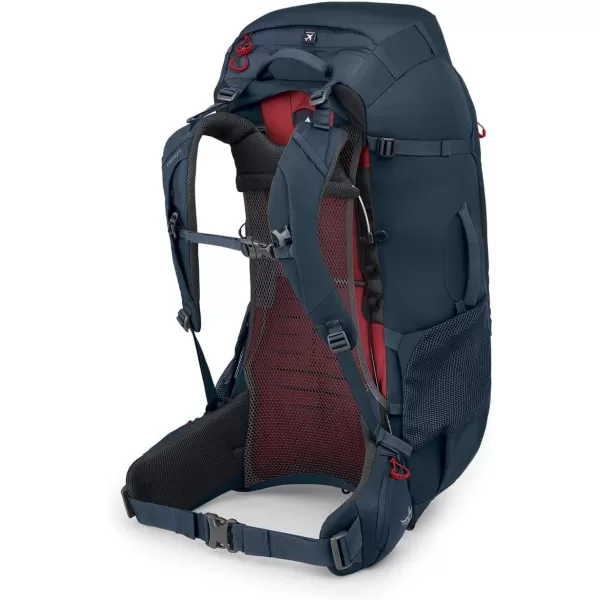 Osprey Farpoint Trek 55L Mens Travel Backpack Muted Space BlueMuted Space Blue