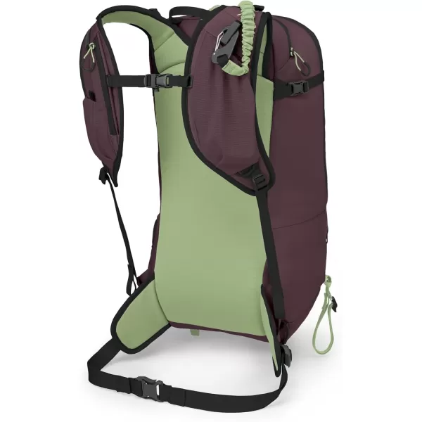 Osprey Firn 18L Ski and Snowboard Backpack Elderberry PurplePeppermint Green SmallMediumElderberry PurplePeppermint Green
