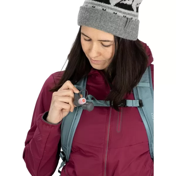 Osprey Glade 5L Ski and Snowboard Backpack with Hydraulics Water Reservoir BlackCelestine Blue