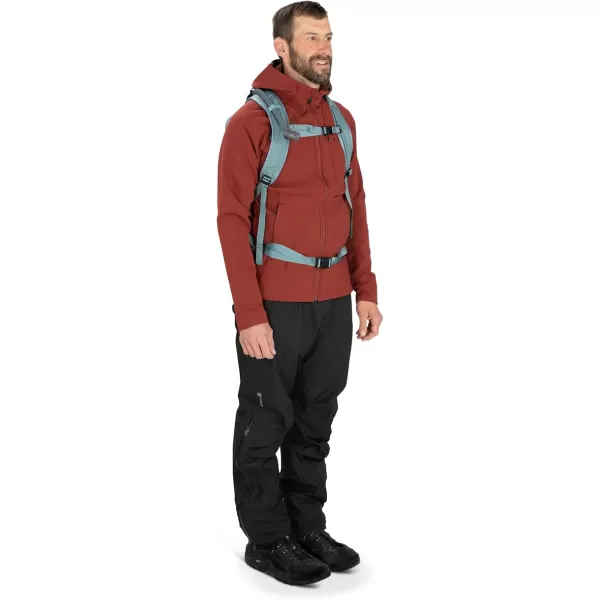 Osprey Glade 5L Ski and Snowboard Backpack with Hydraulics Water Reservoir BlackCelestine Blue
