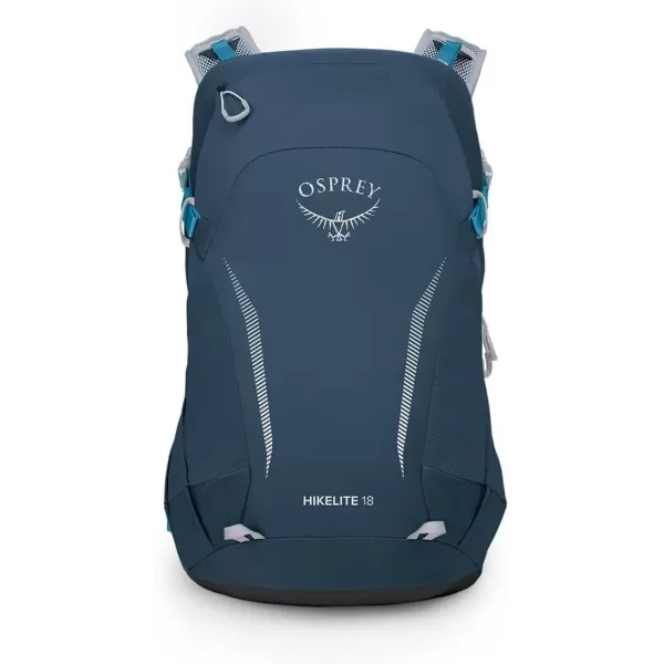Osprey Hikelite 18L Unisex Hiking Backpack 18 Tan Concrete One SizeAtlas Blue