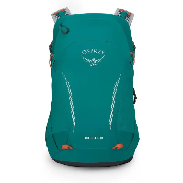 Osprey Hikelite 18L Unisex Hiking Backpack 18 Tan Concrete One SizeEscapade Green