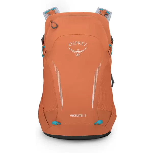 Osprey Hikelite 18L Unisex Hiking Backpack 18 Tan Concrete One SizeKoi OrangeBlue Venture