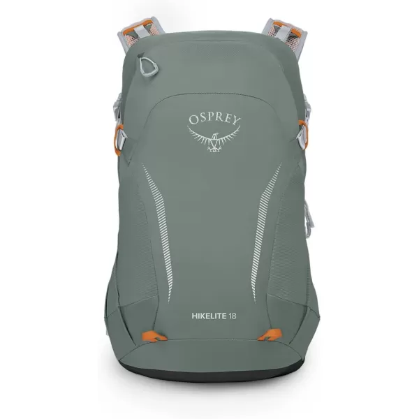 Osprey Hikelite 18L Unisex Hiking Backpack 18 Tan Concrete One SizePine Leaf Green