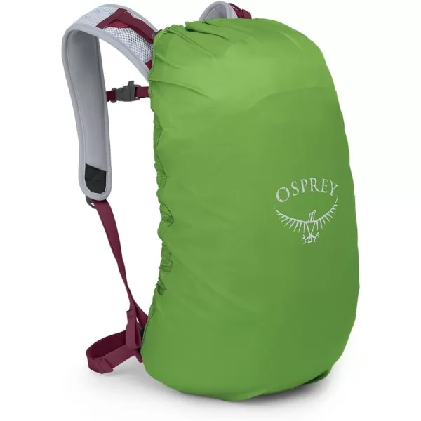 Osprey Hikelite 18L Unisex Hiking Backpack 18 Tan Concrete One SizeSangria Red