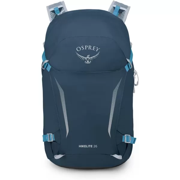 Osprey Hikelite 26L Unisex Hiking Backpack Pine Leaf GreenAtlas Blue