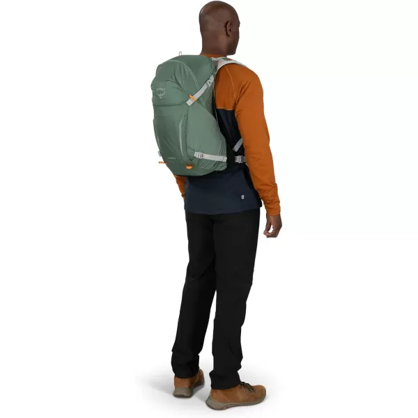 Osprey Hikelite 26L Unisex Hiking Backpack Pine Leaf GreenBlack