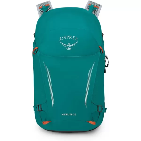 Osprey Hikelite 26L Unisex Hiking Backpack Pine Leaf GreenEscapade Green