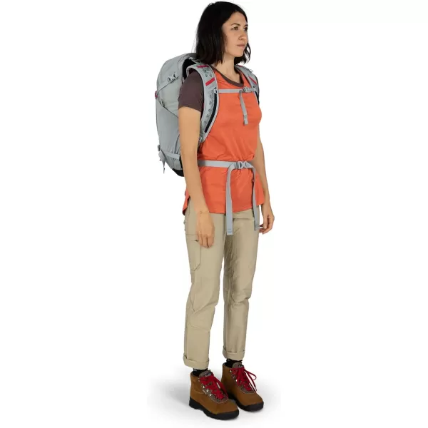 Osprey Hikelite 26L Unisex Hiking Backpack Pine Leaf GreenSilver Lining