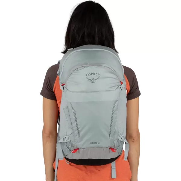 Osprey Hikelite 26L Unisex Hiking Backpack Pine Leaf GreenSilver Lining