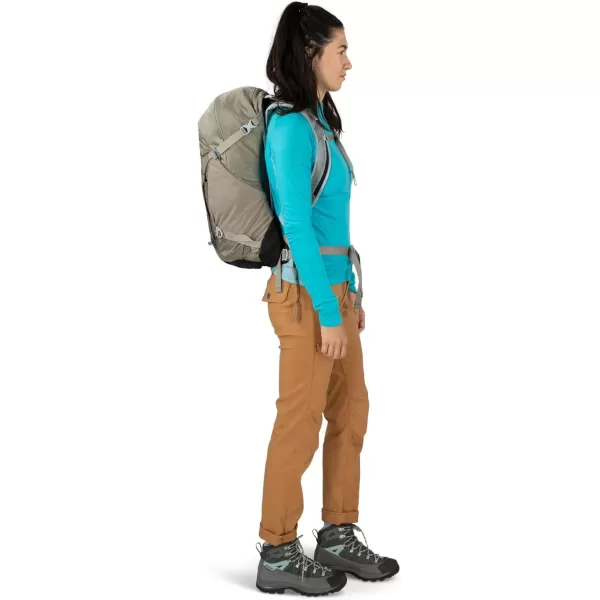 Osprey Hikelite 26L Unisex Hiking Backpack Pine Leaf GreenTan Concrete