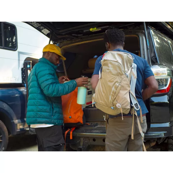 Osprey Hikelite 26L Unisex Hiking Backpack Pine Leaf GreenTan Concrete