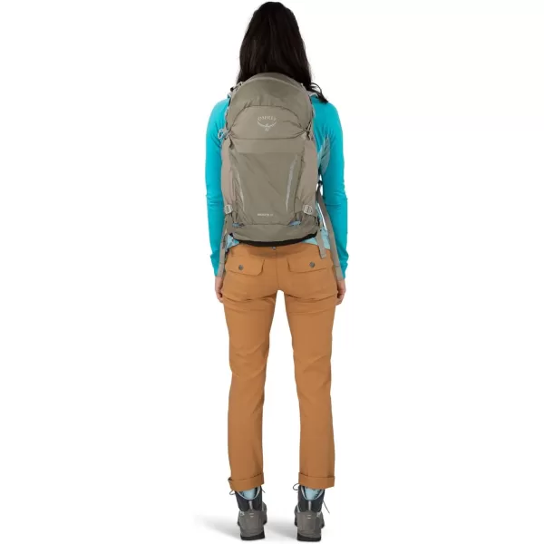 Osprey Hikelite 26L Unisex Hiking Backpack Pine Leaf GreenTan Concrete