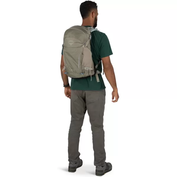 Osprey Hikelite 26L Unisex Hiking Backpack Pine Leaf GreenTan Concrete