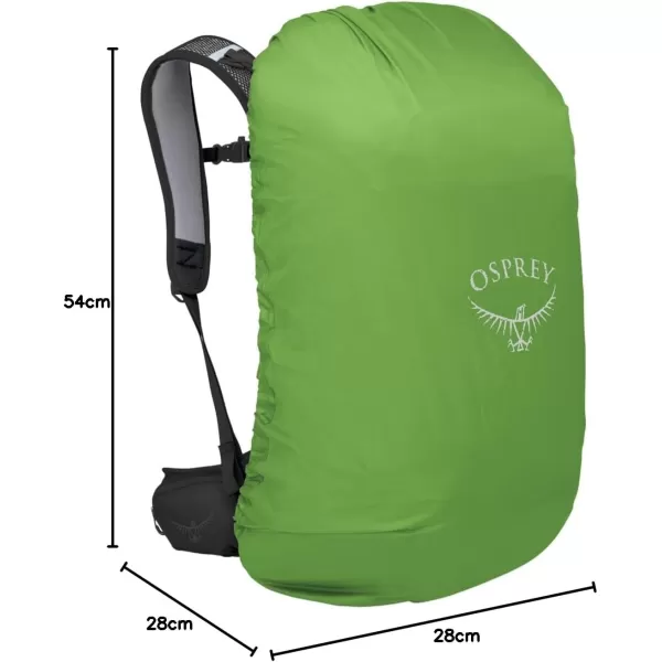 Osprey Hikelite 32L Unisex Hiking Backpack Pine Leaf Green SMBlack