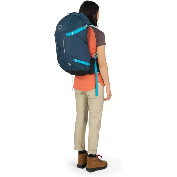 Osprey Hikelite 32L Unisex Hiking Backpack Pine Leaf Green SMBlack