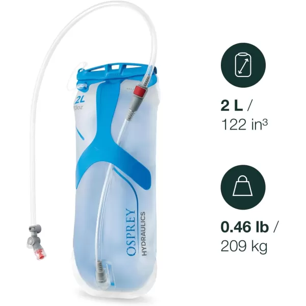 Osprey Hydraulics 2L Backpack Water Reservoir with Bite Valve