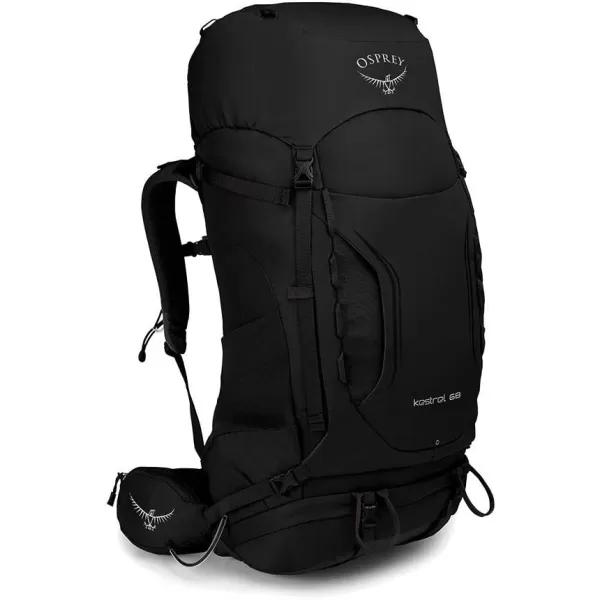 Osprey Kestrel 38L Mens Backpacking Backpack Black SMBlack