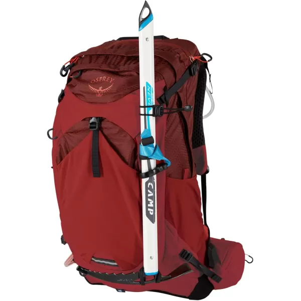 Osprey Manta 34L Mens Hiking Backpack with Hydraulics Reservoir Oak Leaf Orange One SizeOak Leaf Orange