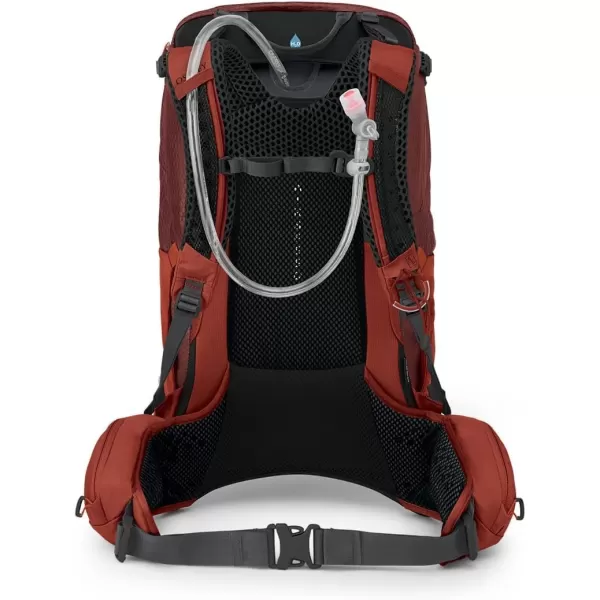 Osprey Manta 34L Mens Hiking Backpack with Hydraulics Reservoir Oak Leaf Orange One SizeOak Leaf Orange