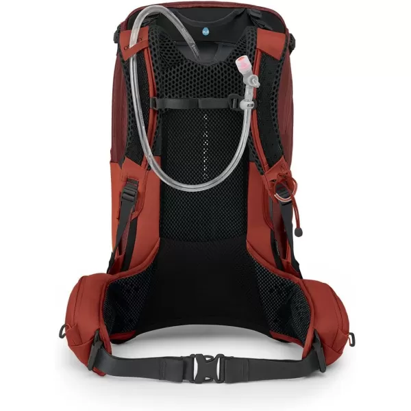Osprey Manta 34L Mens Hiking Backpack with Hydraulics Reservoir Oak Leaf Orange One SizeOak Leaf Orange