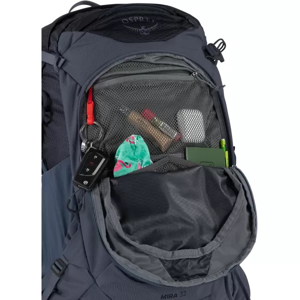 Osprey Mira 32L Womens Hiking Backpack with Hydraulics Reservoir Succulent GreenSucculent Green
