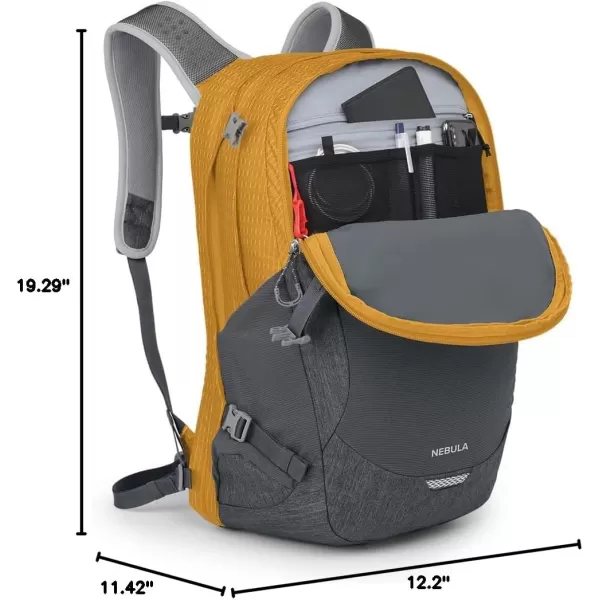 Osprey Nebula Commuter Backpack Atlas BlueHeatherOsprey Nebula Golden Hour YellowGrey Area OS