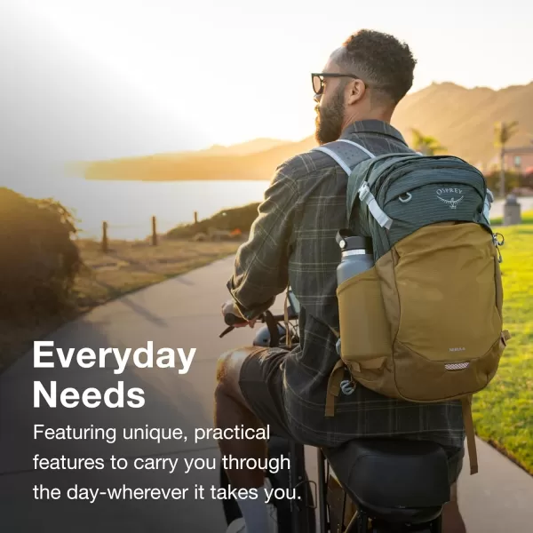 Osprey Nebula Commuter Backpack Atlas BlueHeatherPashminaTan Concrete