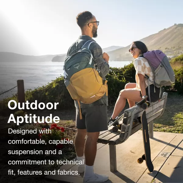 Osprey Nebula Commuter Backpack Atlas BlueHeatherPashminaTan Concrete