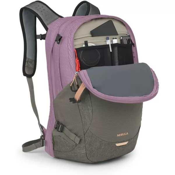 Osprey Nebula Commuter Backpack Atlas BlueHeatherPashminaTan Concrete
