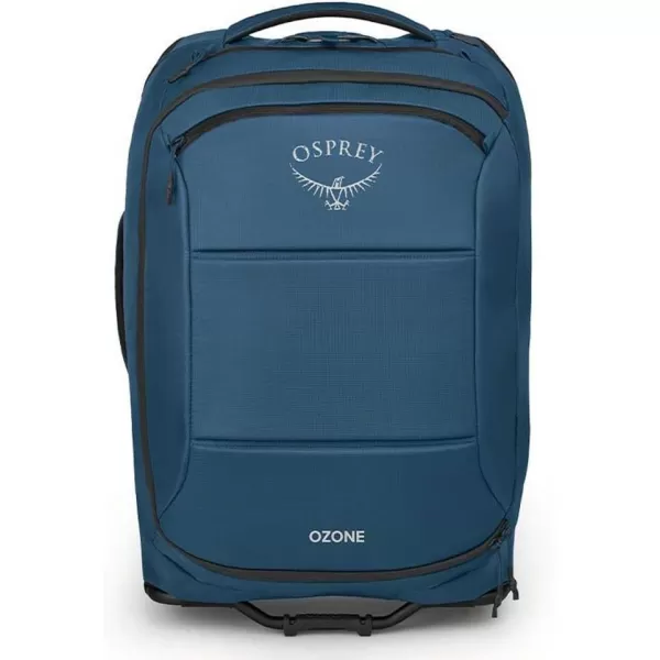 Osprey Ozone 2Wheel CarryOn 40L215quot BlackCoastal Blue