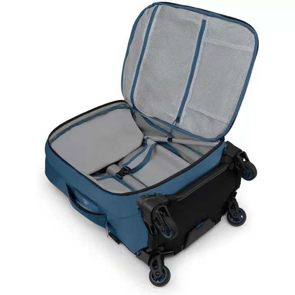 Osprey Ozone 4Wheel CarryOn 38L215quot Coastal BlueCoastal Blue