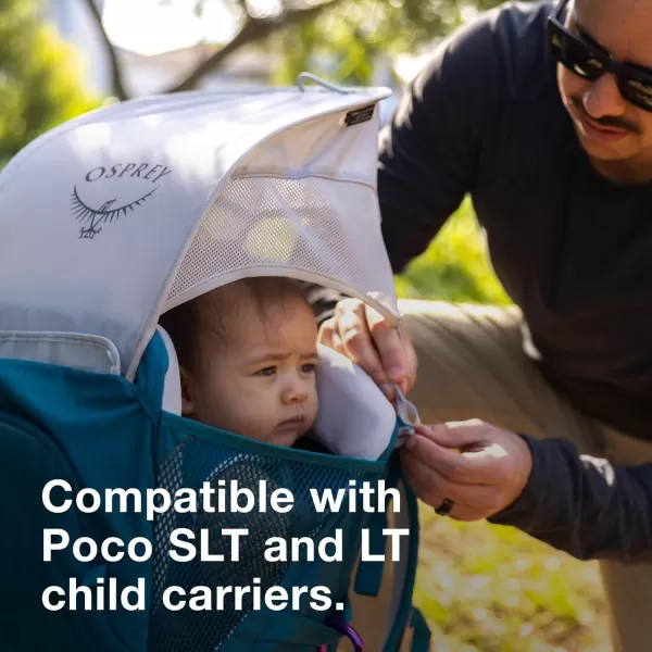 Osprey Poco Child Carrier Backpack Sun Shade SilverPoco LT