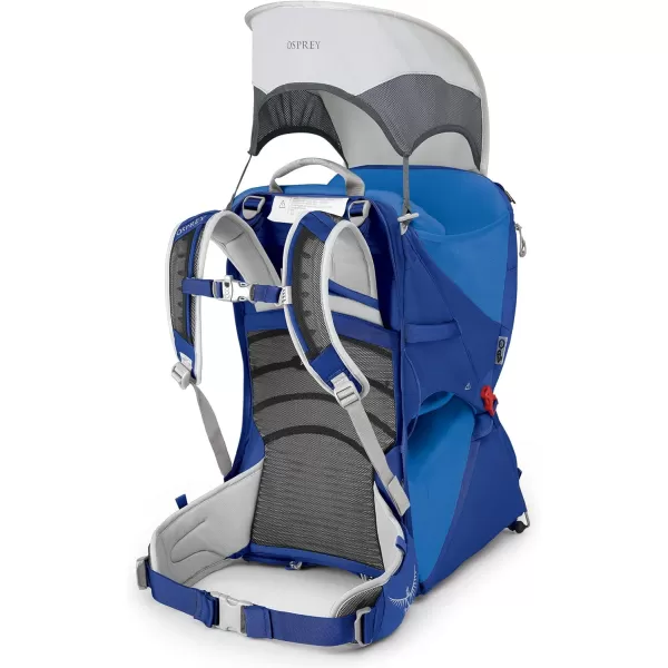 Osprey Poco LT Lightweight Child Carrier and Backpack for Travel Deep Teal Minimum load 238lbs  Maximum load 485lbsBlue Sky