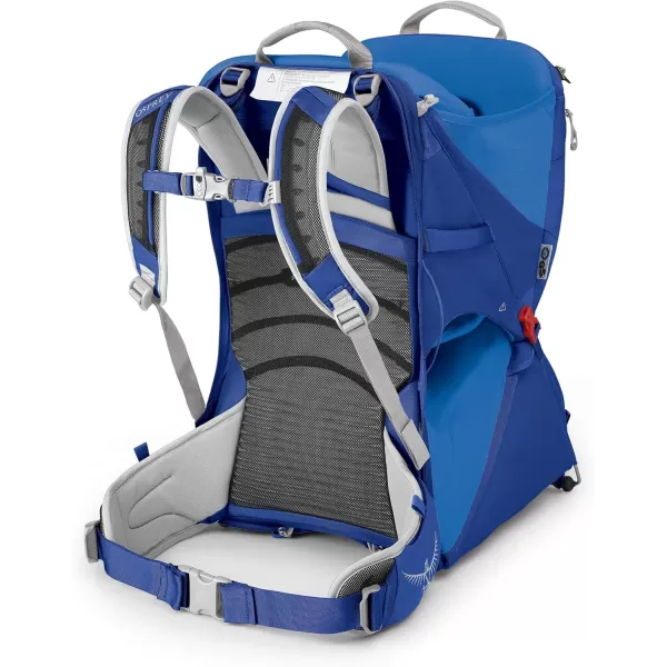 Osprey Poco LT Lightweight Child Carrier and Backpack for Travel Deep Teal Minimum load 238lbs  Maximum load 485lbsBlue Sky