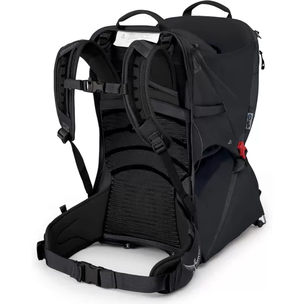 Osprey Poco LT Lightweight Child Carrier and Backpack for Travel Deep Teal Minimum load 238lbs  Maximum load 485lbsStarry Black
