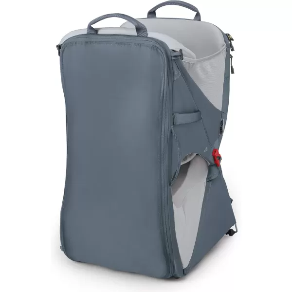 Osprey Poco LT Lightweight Child Carrier and Backpack for Travel Deep Teal Minimum load 238lbs  Maximum load 485lbsTungsten Grey