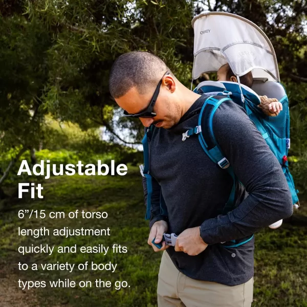 Osprey Poco SLT Lightweight Child Carrier Backpack BlackBlack