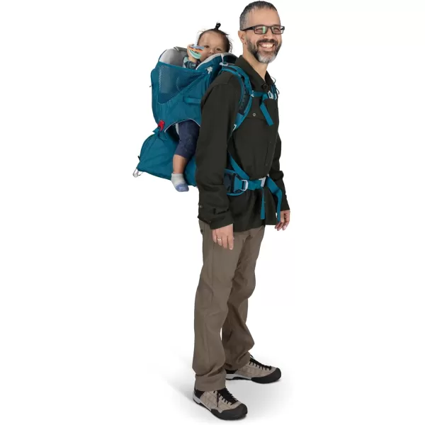 Osprey Poco SLT Lightweight Child Carrier Backpack BlackDeep Peyto