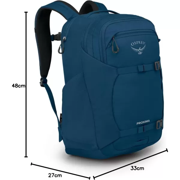 Osprey Proxima Laptop Commuter Backpack BlackNight Shift Blue