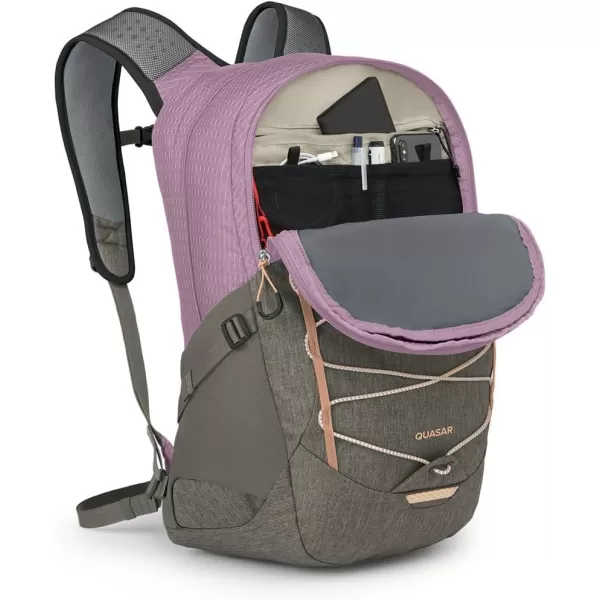 Osprey Quasar Commuter Backpack BlackPashminaTan Concrete