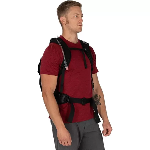 Osprey Raptor Pro Mens Biking Backpack with 25L Hydraulics Reservoir Black