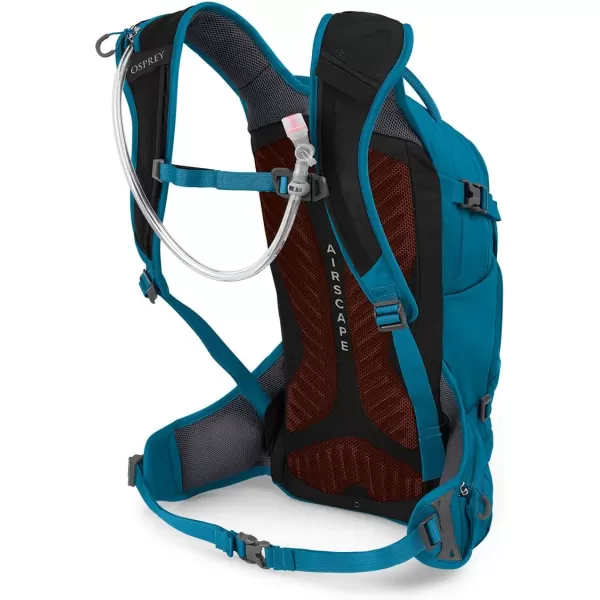 Osprey Raven 14L Womens Biking Backpack with Hydraulics Reservoir Waterfront Blue