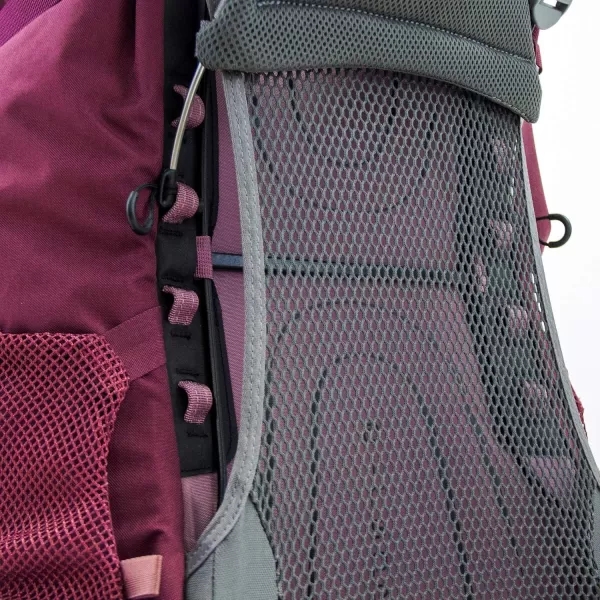 Osprey Renn 65L Womens Backpacking Backpack Aurora PurpleAurora Purple